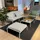 Houe Avon Gartensessel 81 x 98,5 x 58,5 cm Weiß