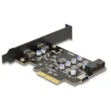 DeLock 90345 Schnittstellenkarte/Adapter Eingebaut USB Typ-C