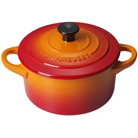 Le Creuset Mini Cocotte Topf-Set 4-tlg. ofenrot