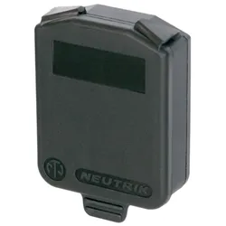 Neutrik SCDX, Schwarz, UL 94 HB, 1 Stück(e)