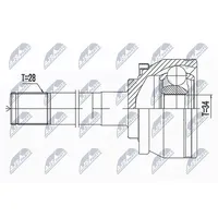 NTY Gelenksatz NPZ-HY-511