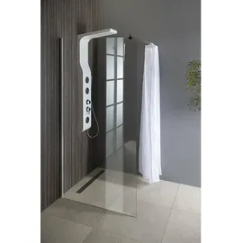 a&n&a aQualine Aqualine Walk-in Duschabtrennung 100 x 190 cm WI101