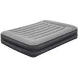 BESTWAY Tritech Queen Built-in Pump Double Air Bed Grau 203x152x46cm