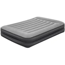 BESTWAY Tritech Queen Built-in Pump Double Air Bed Grau 203x152x46cm
