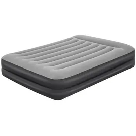 BESTWAY Tritech Queen Built-in Pump Double Air Bed Grau 203x152x46cm