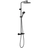 Damixa Silhouet Duschsystem Mattschwarz (5795461)