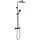 Damixa Silhouet Duschsystem Mattschwarz (5795461)