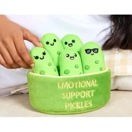 Just Play Emotional Support Pickles 5 cm Grün