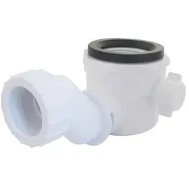 ondée Cleverer Waschbeckensiphon Extra flach Universell 360° drehbar Kompatibel...