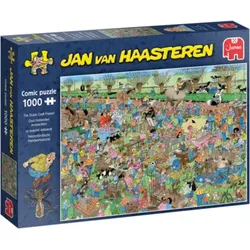 JUMBO SPIELE 20046 Puzzle 1000 Teile Jan van Haasteren - Music Shop