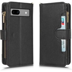 Cover-Discount Google Pixel 7a – Brieftaschen Hülle schwarz (Google Pixel 7a), Smartphone Hülle
