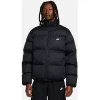 Nike Herren Jacke M NK CLUB PUFFER JKT, BLACK/WHITE, 3XL