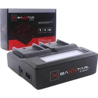 Baxxtar Pro Ladegerät LCD Dual für NP-F550/F930