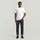 G-Star Mosa Straight Selvedge Jeans - Dunkelblau - Herren - 34-32
