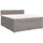 vidaXL Boxspringbett 180 x 200 cm Taupe