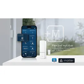 Bosch Smart Home Tür-/Fensterkontakt II [+M] Weiß