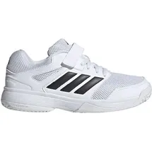adidas Kinder Handballschuhe Speedcourt Indoor Kids e, Größe 36 2⁄3 in Weiß FTWWHT/CBLACK/FTWWHT