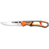 Gerber Outdoor/Survival-Messer mit 3 austauschbaren Klingen und Holster, Randy Newberg Fixed EBS, Grau/Orange, 30-001767