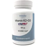 Woscha Vitamin K2+D3 100 μg- 120 Kapseln