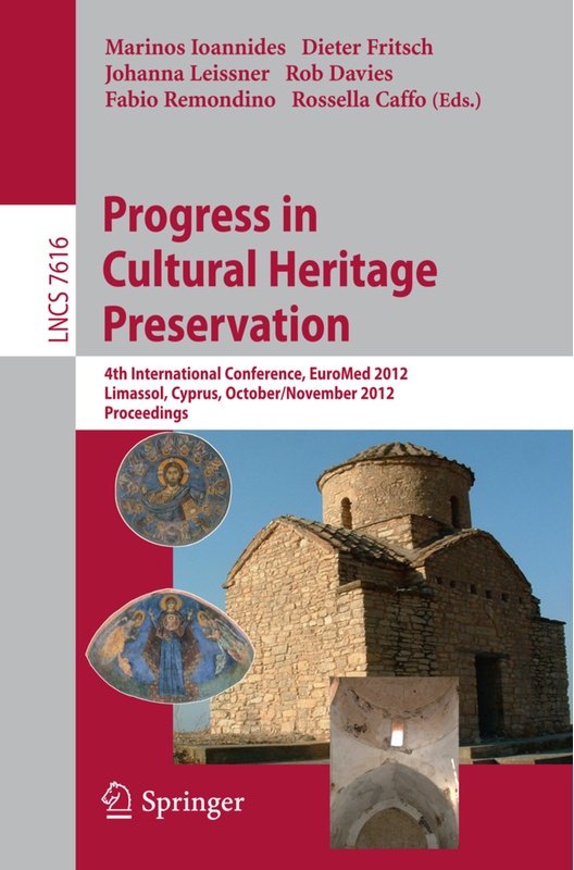 Progress In Cultural Heritage Preservation, Kartoniert (TB)