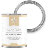 miafarben Wandfarbe für Wände & Tapeten 2,5L - sanfte, matte Farbtöne, hochdeckend (Traumhaftes Weiss)