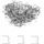BGS Reparaturklammern-Satz Wellenform 0,8 mm 100-tlg.