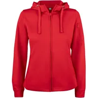 New Wave Basic Active Kapuzenjacke rot XS
