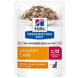 Hill's Prescription Diet c/d Urinary Stress Huhn 48x85 g