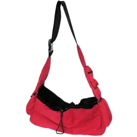 Heim Heimtier-Tragetasche 40 cm Rot/Schwarz