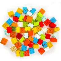 LEGO Duplo: 2x2 Bausteine, bunt gemischt, 25x