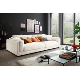 KAWOLA Big Sofa RAINA Cord cremeweiß