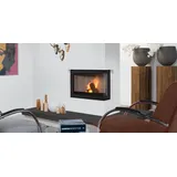 Wanders fires&stoves Holzkamineinsatz | S 75 Ecke Rechts | 9 kW