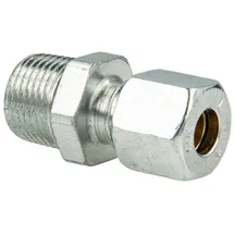 Banyo Schneidringverschraubung Typ GERK Gerade Verschraubung R 1/2 Zoll AG x Ø 12 mm Messing