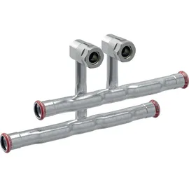 Geberit C-Stahl Anschluss-T-Stücke Set für Vor- und Rücklauf 15 x 15 mm