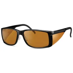 Sonnenbrille ESCHENBACH OPTIK "ambelis", Damen, schwarz, casual, Brillen, Federscharniere, mit anpassbaren Stegarmen