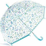 DJECO Unicorn Kinder-Regenschirm Transparent