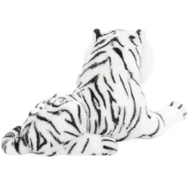 Brubaker Tiger Kuscheltier 25 cm Weiß