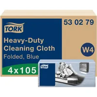 TORK trockene Reinigungstücher Premium W4 1-lagig blau, 420 Tücher
