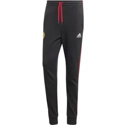 ADIDAS Herren Fanhose Manchester United DNA, BLACK/MUFRED, L