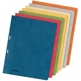 Falken Ösenhefter 80003924 A4 ganzer Deckel orange,