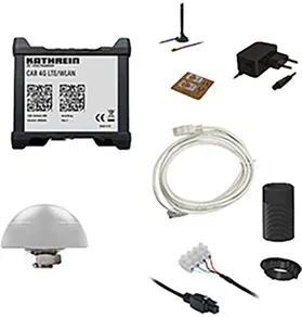 Kathrein CAR 4G LTE WLAN Router Set mit Dual-SIM Funktion und Außenantenne weiß