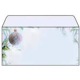 Sigel Weihnachtsbriefumschläge Winter Mood DIN lang ohne Fenster