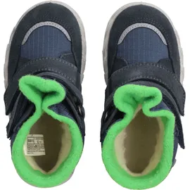 superfit Leder-Boots Icebird in Dunkelblau/ Grün | Gr.: 28 EU