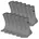 Socken-Sets 12er Pack Grau/Schwarz 39-42