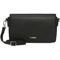 L.Credi Jane Clutch Kunstleder Black