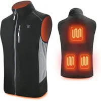 Leichte Fleece-Heizweste, USB-Akku-Heizweste, Unisex