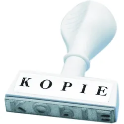 WEDO Textstempel aus Kunststoff -Kopie- Packung mit 6 Stück