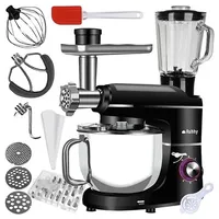 Iso Trade Ruhhy Küchenmaschine 6,2 l Schwarz