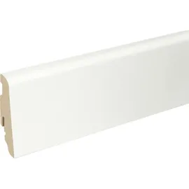 FN Neuhofer Fußleiste 2400 x 58 x 19 mm, weiß