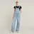 G-Star Straight Leg Latzhose - Hellblau - Damen - XXS